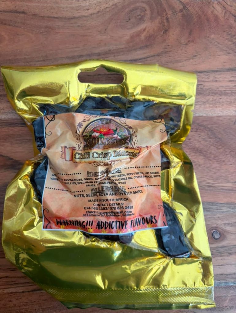 Chili Crisp Biltong (100g)